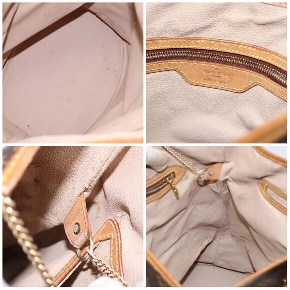 LOUIS VUITTON Monogram Bucket GM Shoulder Bag M42236 LV Auth 137558 - Picture 15 of 16